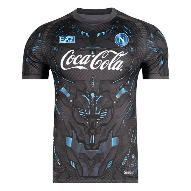 Napoli Pre match training uniform Football Shirt 2025-26 Fan Version