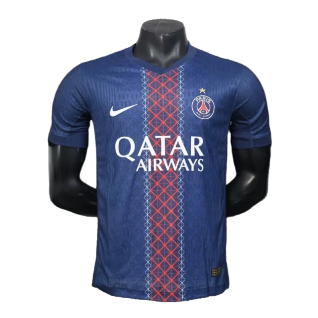 PSG Saint-Germain Home Shirt Soccer Jersey Player Version 25-26
