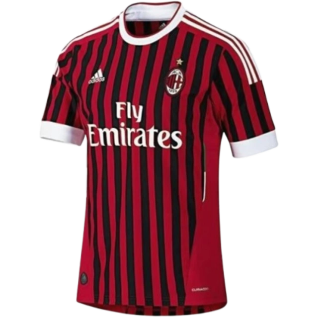 11-12 AC Milan Retro Jersey Home