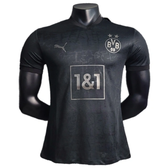 22-23 Borussia Dortmund All-Black Jersey Player Version