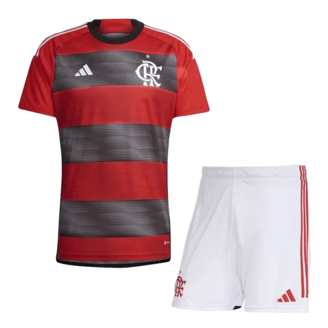 CR Flamengo 23-24  Home Kit Jersey+Shorts