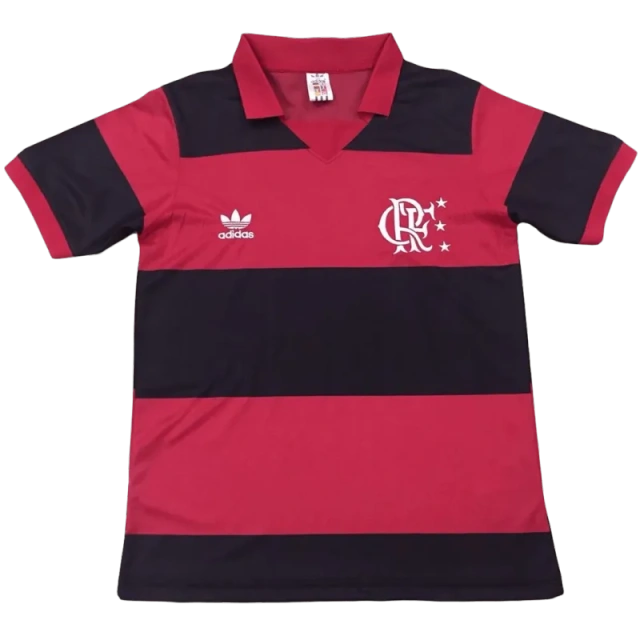CR Flamengo 1982 Retro Jersey Home