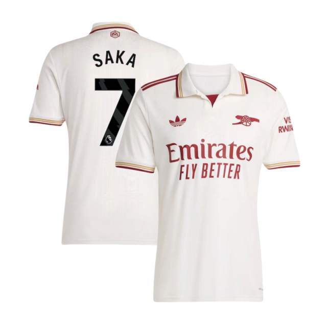 Arsenal Third Away Shirt Football Jersey 2025-2026 Fan version
