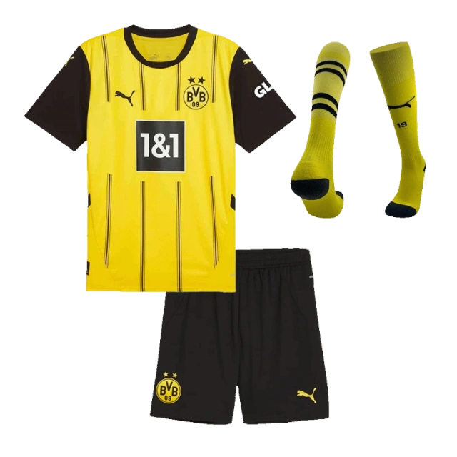 2024-25 Borussia Dortmund Home Custom Full Soccer Kit