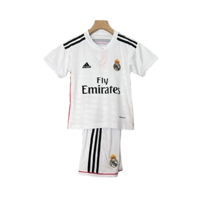 Real Madrid 14-15 Kids Retro Home Kit Cheap Jersey
