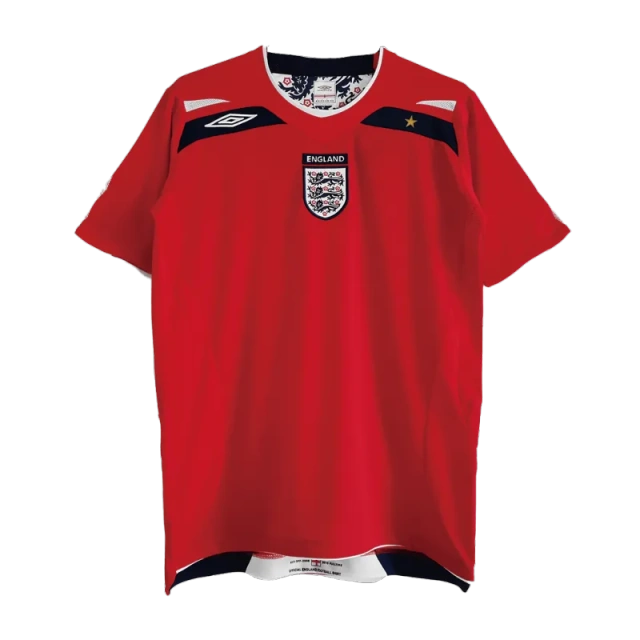 England Retro Soccer Jersey Away Replica 2008/10