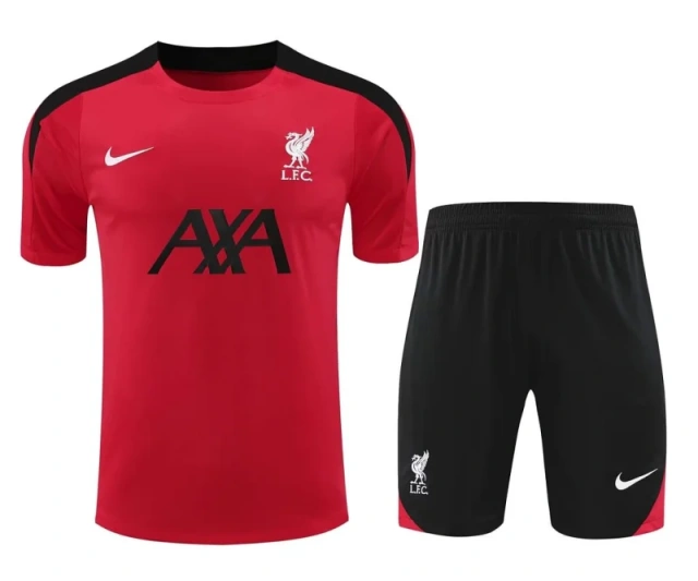 24-25 Liverpool Training Wear Red Suit Shirt