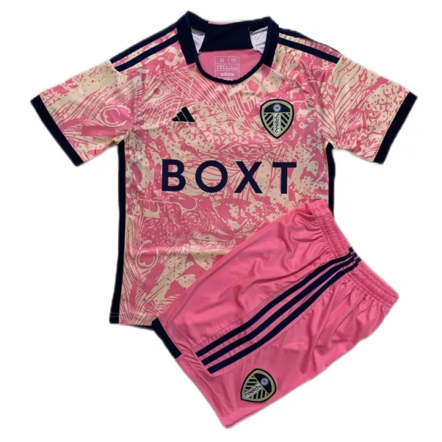 Kids Leeds United Third Kit Jersey+Shorts 2023/24