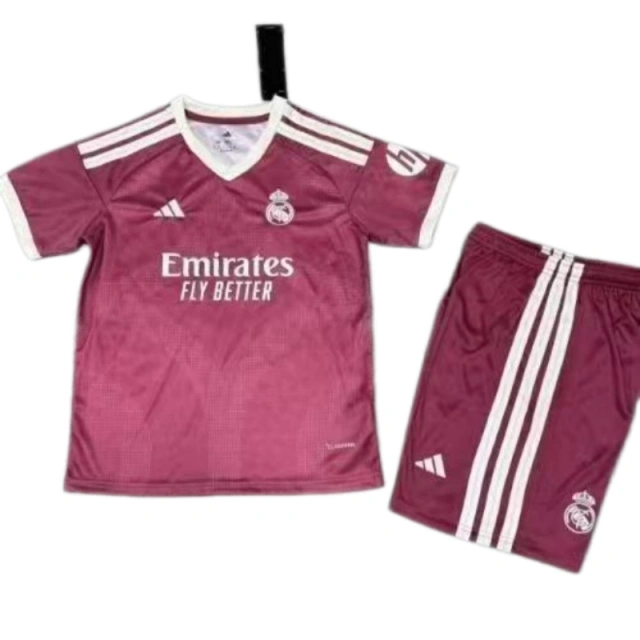 Real Madrid 2026-27 Season 2 away children's football jersey fan version