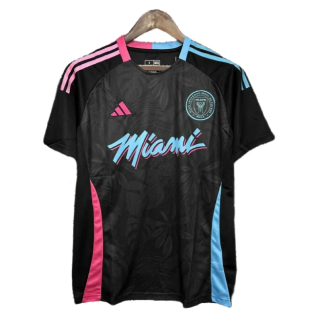 24-25 Inter Miami Special Edition Black Kit Soccer Uniform Jersey