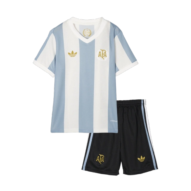 2024 Kids Argentina Custom Soccer Kits 50th Anniversary