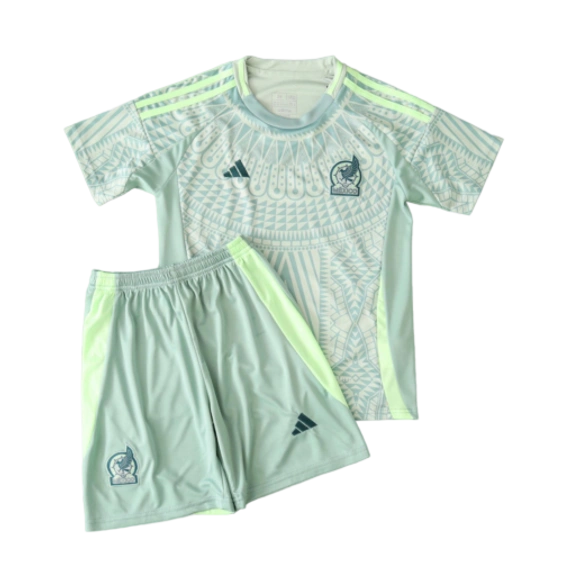 Kids Mexico Copa América Away Soccer Kits 2024