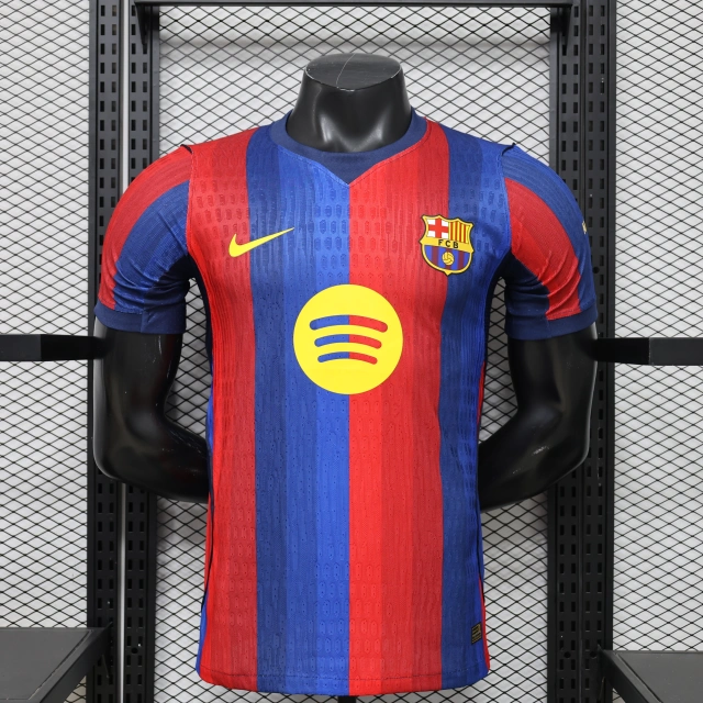 2026-27 Barcelona Home Soccer Jersey Player Version
