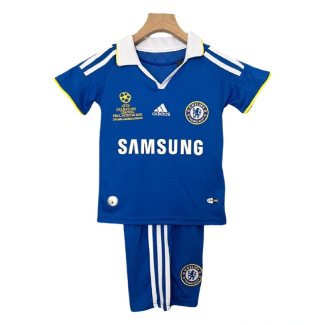 Chelsea Home Champions League Retro Kid Kits Youth Apparels Jersey 08-09