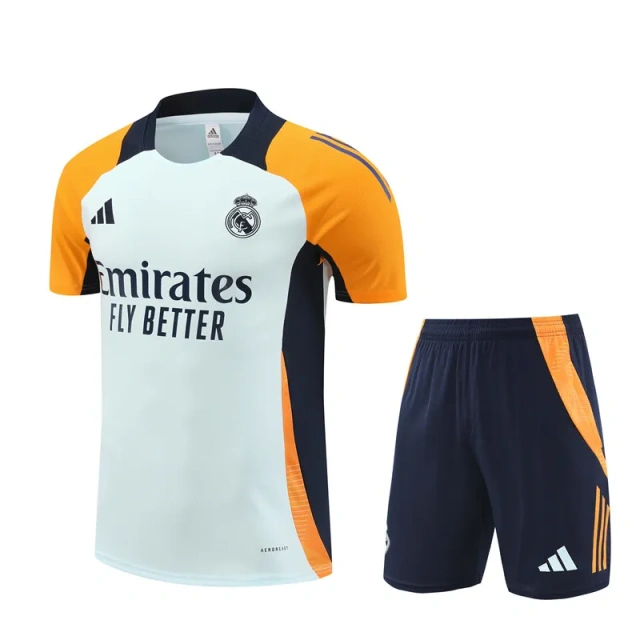 24-25 Real Madrid Pre-Match Training Jersey Kit