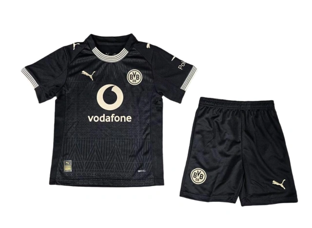 Borussia Dortmund Centenary Special Edition Kids Kit Jersey+Shorts 2026/27