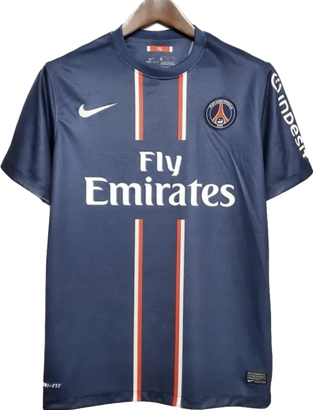 13-14 PSG Soccer Jersey Home Retro Replica