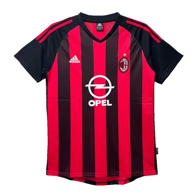 AC Milan Retro Jersey Home 2002/03