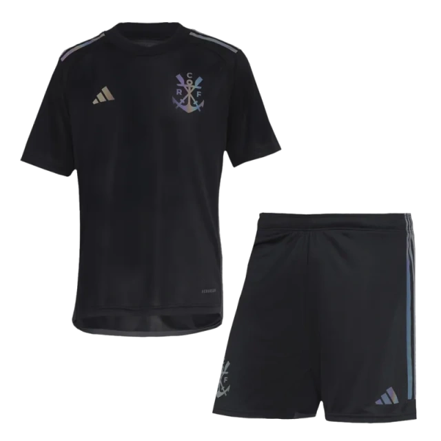 Kids CR Flamengo 2023/24 Third Kit(Jersey+Shorts)