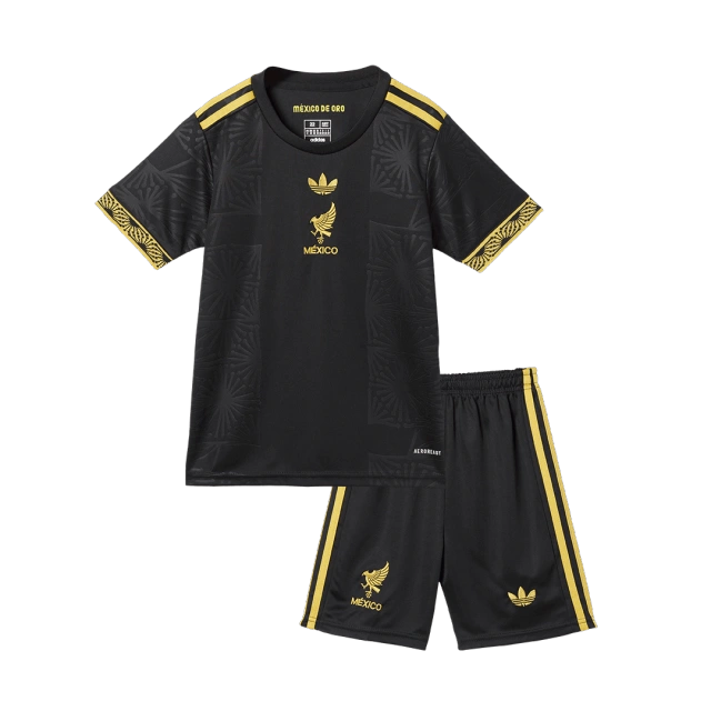 Kids Mexico Custom Third Away Soccer Kits 2025 Gold Cup