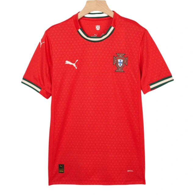 Portugal Puma Soccer Jersey Home Custom Shirt 2025