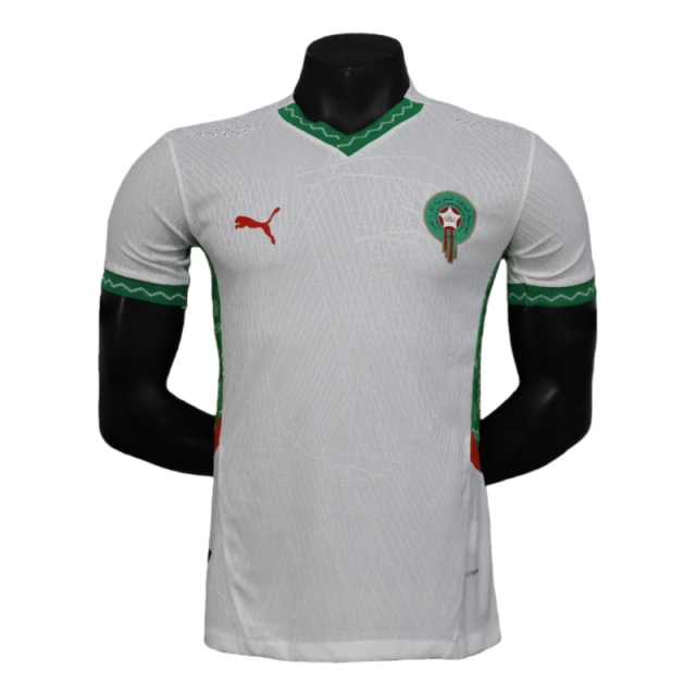2025 Morocco Away Soccer Shirt  Player Version