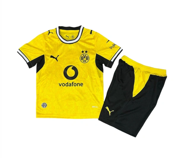Borussia Dortmund Home Kids Kit Jersey+Shorts 2026/27
