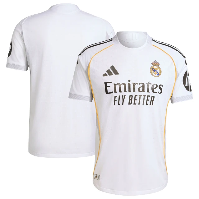 2025-26 Real Madrid Home Soccer Jersey Fan Version Shirt