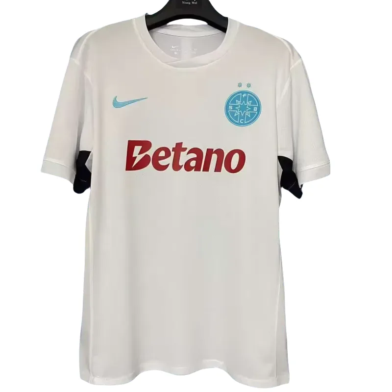 25-26 FCSB 3rd away white football jersey - fan version